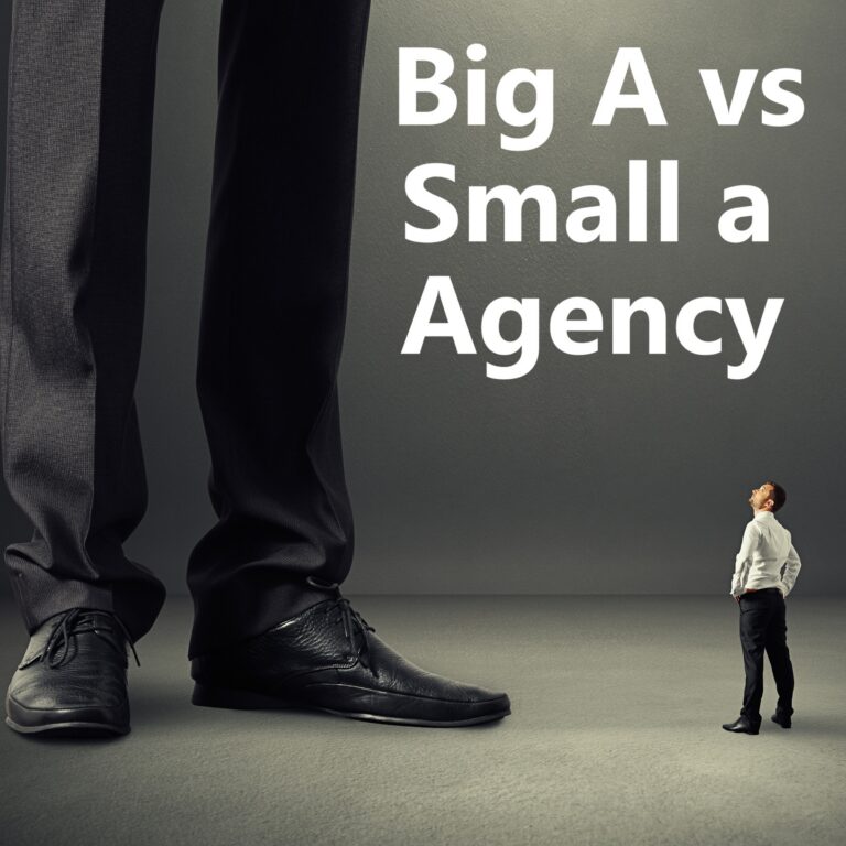 Big A vs Small a Agency
