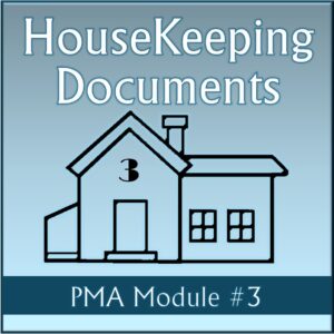 Housekeeping Documents