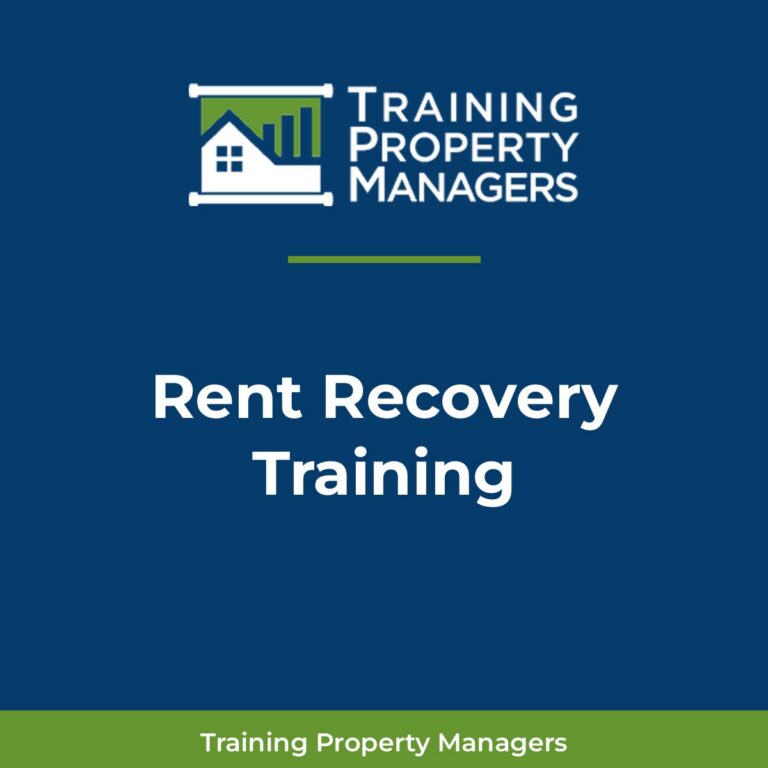 Rent Recovery Training